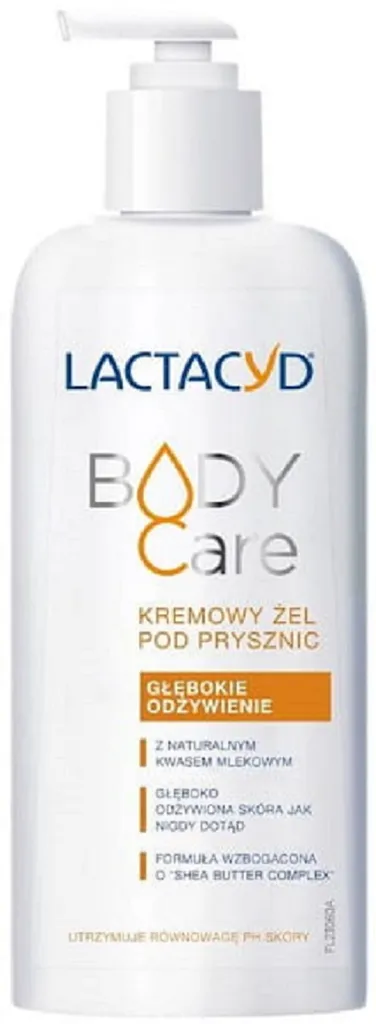 Lactacyd Body Care, Kremowy żel pod prysznic `Głębokie odżywienie`