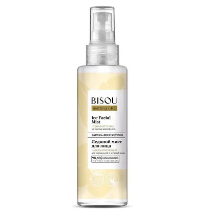 Bisou Matting Bio, Ice Facial Mist (Mgiełka do twarzy nawilżająco-matująca)