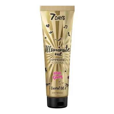 Vilenta 7 Days, Illuminate Me, Shimmering Body Milk (Rozświetlające mleczko do ciała)