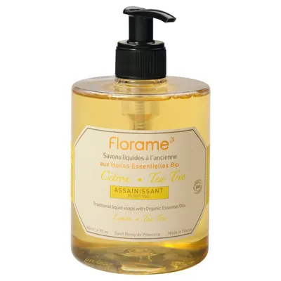 Florame Savon Liquide Citron Tea Tree (Mydło w płynie `Cytryna i drzewko herbaciane`)