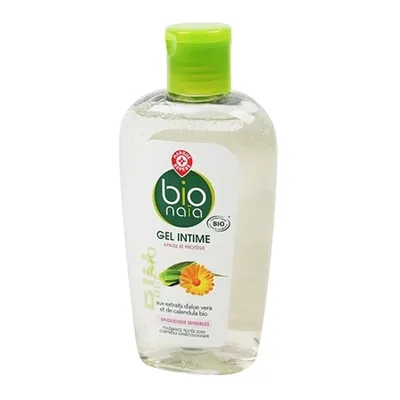 Bio Naia Gel Intime (Ekologiczny żel do higieny intymnej z ekstraktem z aloesu i nagietka organicznego dla skóry wrażliwej)