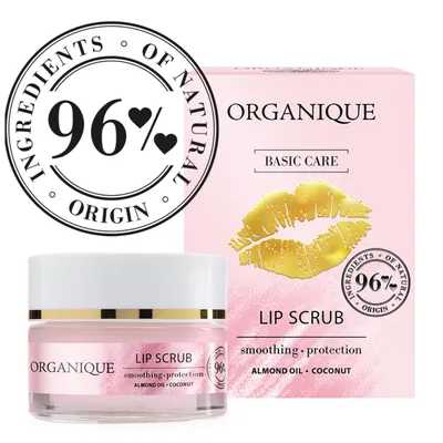 Organique Basic Care, Lip Scrub (Peeling do ust)
