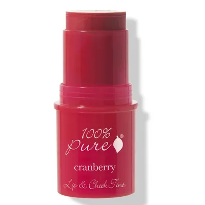 100% Pure Lip & Cheek Tint (Kremowy róż do policzków i ust)