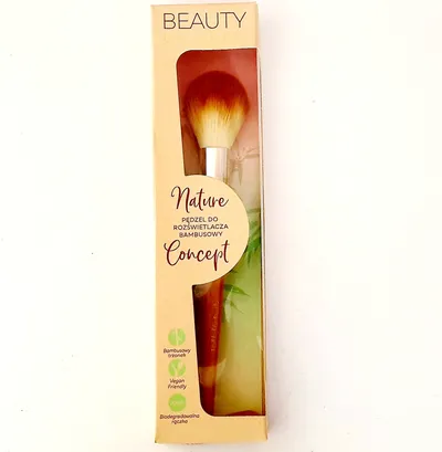 Nature Concept Beauty Brushes, Highlighter Brush (Bambusowy pędzel do rozświetlacza)