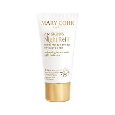 Mary Cohr Age Signes Night Refill Anti-ageing Serum Mask (Serum-maska na noc)