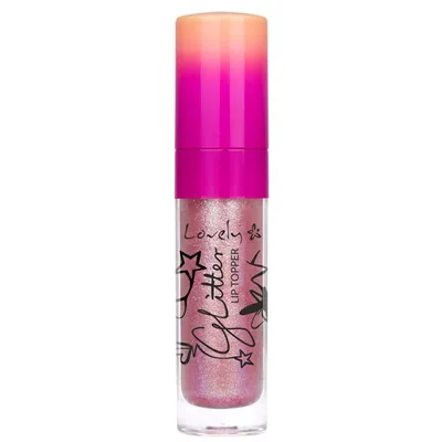 Lovely Insta Glow, Lip Gloss Glitter Lip Topper (Brokatowy topper do ust)