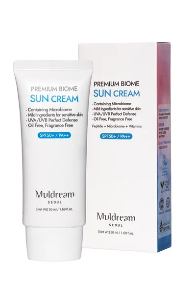 Muldream Premium Biome Sun Cream SPF50+/PA++ (Krem z filtrem)