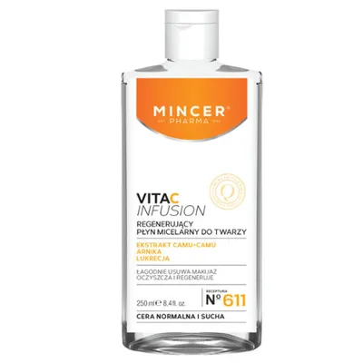 Mincer Pharma Vita C Infusion, Regenerujący płyn micelarny