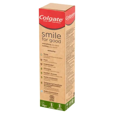 Colgate Smile For Good, Whitening Toothpaste (Wybielająca pasta do zębów)
