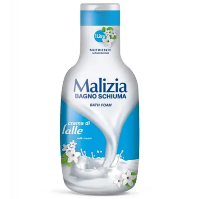 Malizia Bagnoschiuma Crema di Latte (Płyn do kąpieli `Mleczny`)