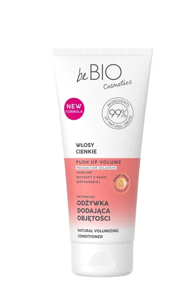 beBIO Baby Hair Complex, Naturalna odżywka do włosów cienkich dodająca objętości