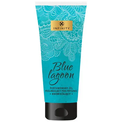 Infinity Blue Lagoon, Perfumowany żel peelingujący do mycia ciała