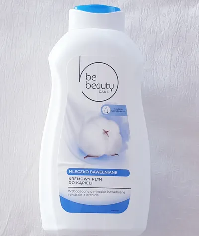 bebeauty Kremowy płyn do kąpieli `Mleczko bawełniane`