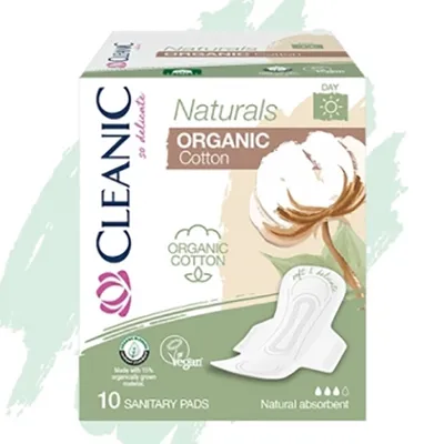 Cleanic Naturals, Organic Cotton Sanitary Pads Day (Podpaski higieniczne na dzień)