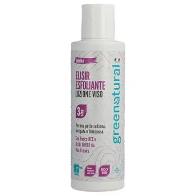 Greenatural Elisir Esfoliante Lozione Viso (Złuszczający eliksir - tonik do twarzy)