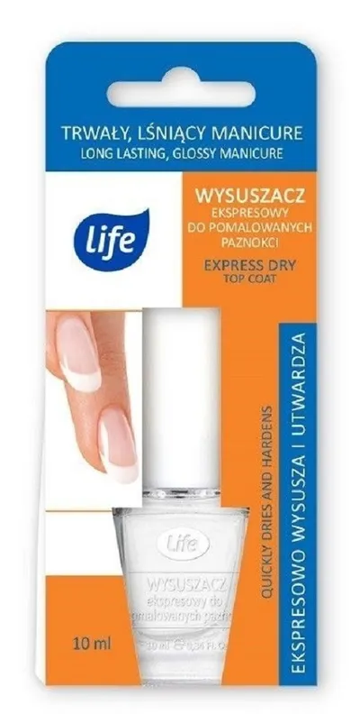 Life Utwardacz do paznokci z drobinkami