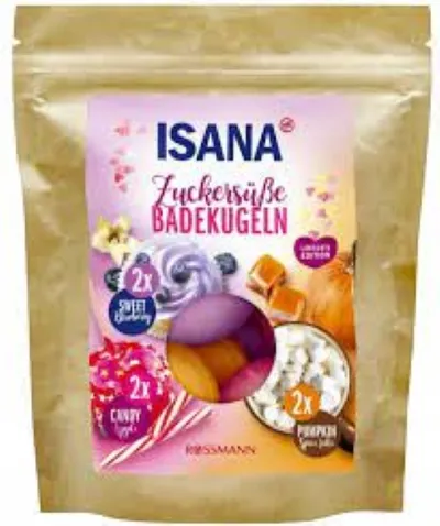 Isana ZuckersuBe Badekugeln (Kule do kąpieli)