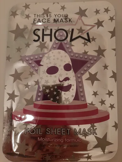 Maxbrands Show This is Your Foil Sheet Face Mask (Nawilżająca maska w płachcie)