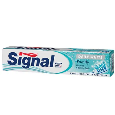 Signal Family, Daily White, Pasta przeciwpróchnicza do zębów