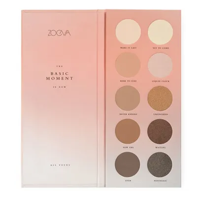 Zoeva The Basic Moment, Eyeshadow Palette (Paleta 10 cieni do oczu)