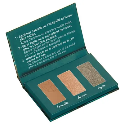 Yves Rocher Palette Trio Regard Noisette Pétillante (Paleta cieni do powiek)