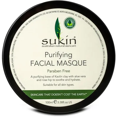 Sukin Purifying Facial Masque (Oczyszczająca maseczka z białą glinką)