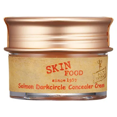 SkinFood Salmon, Dark Circle Concealer Cream (Kremowy korektor pod oczy)