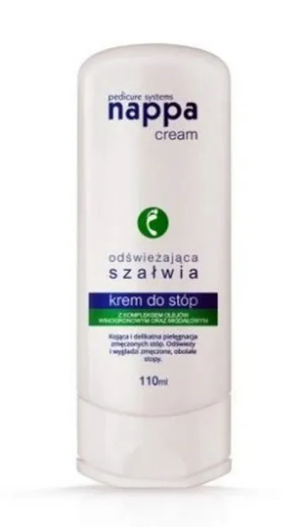 Silcare Nappa Foot Cream, Krem do stóp `Odświeżająca szałwia`