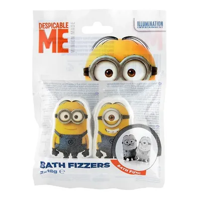 DreamWorks Animation Despicable Me Minion Bath Fizzers (Kostki do kąpieli)