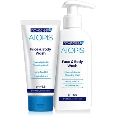 Novaclear Atopis, Face & Body Wash (Płyn do mycia twarzy i ciała)