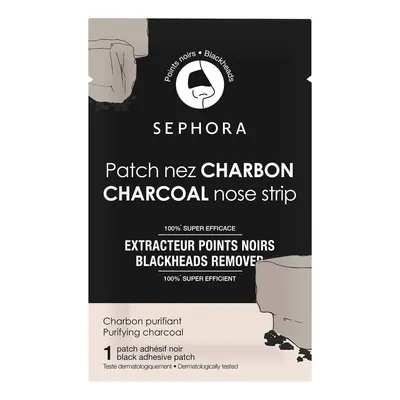 Sephora Charcoal, Nose Strip (Płatki na skórę nosa)