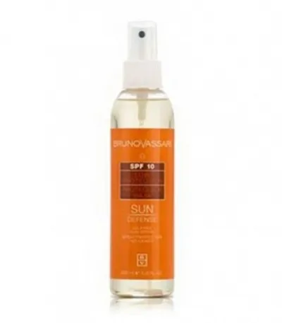 Bruno Vassari Sun Defense, Oil Free Sun Spray SPF 10 (Beztłuszczowy olejek do opalania z filtrem)