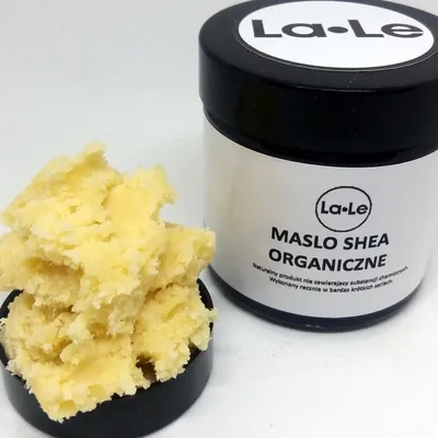 La-Le Masło Shea nierafinowane organiczne naturalne do ciała