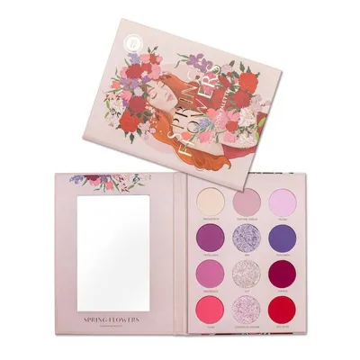 Mexmo Mexmo x AndziaThere, Spring Flowers Eyeshadow Palette (Paleta cieni do powiek)