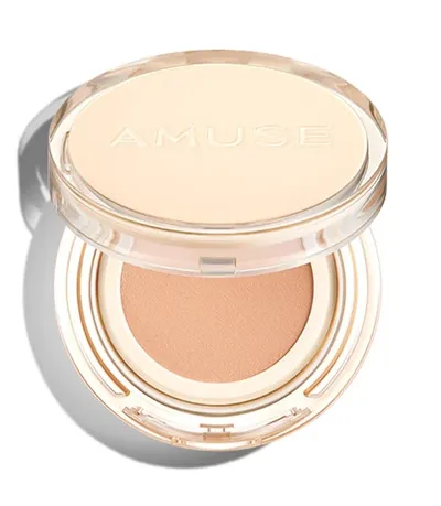 Amuse Dew Jelly Vegan Cushion SPF38 PA+++ (Podkład do twarzy w kompakcie z filtrem UV)