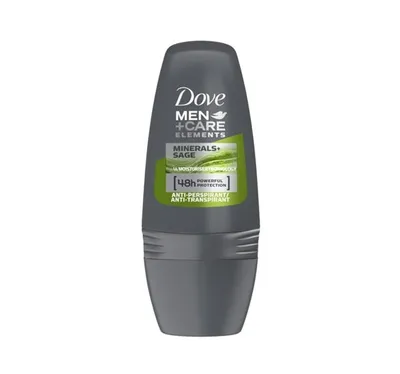 Dove Men + Care Elements, Minerals + Sage Antiperspirant Roll-on (Antyperspirant w kulce dla mężczyzn)