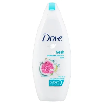 Dove Go Fresh Restore, Odżywczy żel pod prysznic `Figa i kwiat pomarańczy`