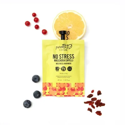 puroBIO cosmetics No Stress Hair Mask (Maseczka do włosów)