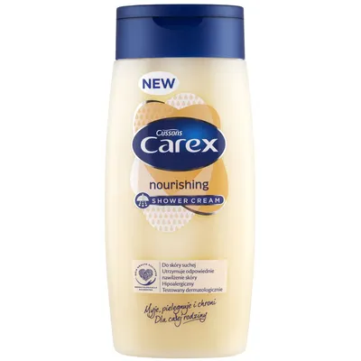 Carex Nourishing Shower Cream (Kremowy żel pod prysznic do skóry suchej)