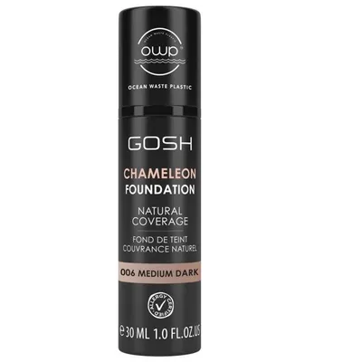 Gosh Chameleon Foundation Natural Coverage (Podkład adaptujący się do skóry)