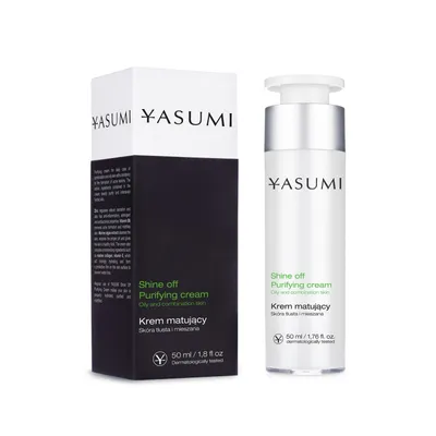 Yasumi Shine Off Purifying Cream (Matujący krem na trądzik (stara wersja))