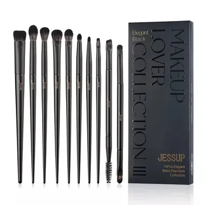 Jessup Makeup Lover Collection III, Zestaw 10 pędzli do makijażu T337