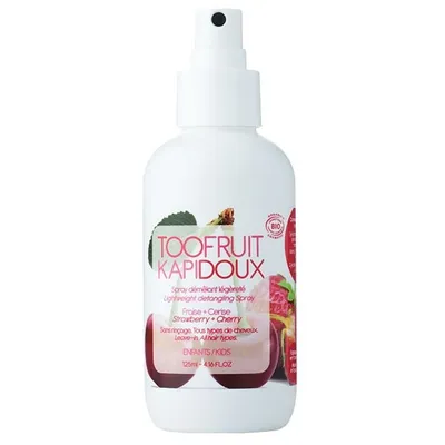 Toofruit Kapidoux, Spray Demelant (Owocowa mgiełka do włosów ułatwiająca rozczesywanie)