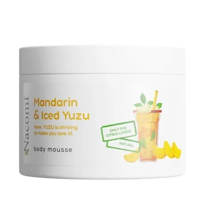 Nacomi Mandarin & Iced Yuzu Body Mousse (Mus do ciała o zapachu mandarynki i yuzu)