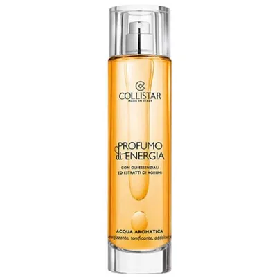 Collistar Profumo di Energia, Acqua Aromatica [Aromatic Water] (Aromatyzowana mgiełka do ciała z olejkami esencjonalnymi i ekstraktem z cytrusów)