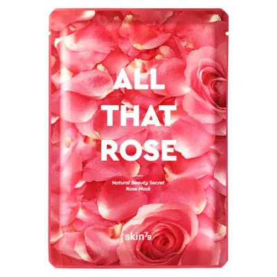 SKIN79 All that Rose, Natural Beauty Rose Mask (Różana maska w płachcie)