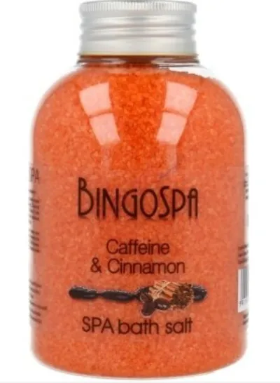 BingoSpa Sól do kąpieli z antycellulitową kofeiną i cynamonem