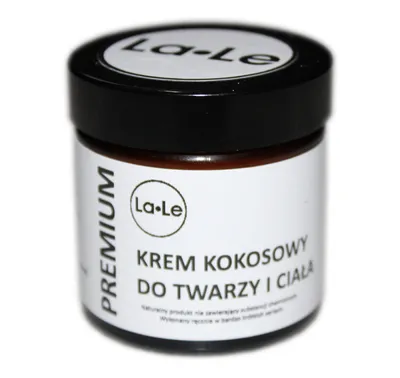 La-Le Krem kokosowy do twarzy i ciała