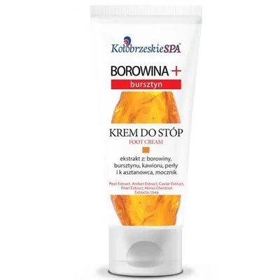 Kołobrzeskie SPA Krem do stóp `Borowina + bursztyn`