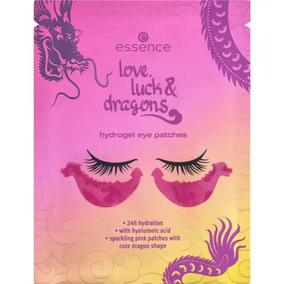 Essence Love, Luck & Dragons, Hydrogel Eye Patches (Hydrożelowe płatki pod oczy)